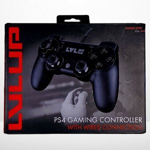 LVLUP PS4 Gaming Controller with Wired Connection - Playstation 4